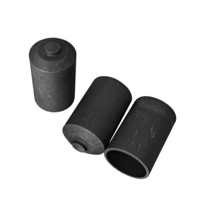 3 Graphite Leco analytical crucible