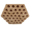 Silica insulating refractory brick